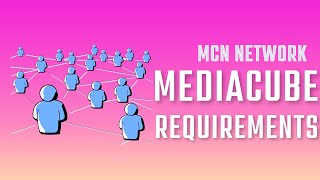 MEDIACUBE MCN Requirements For Small YouTubers [upl. by Eiznik]