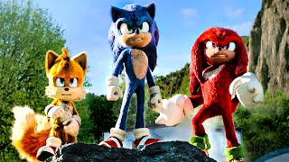 Le combat de Sonic Knuckles et Tails VS Robotnik Géant  Sonic 2  Scene de baston [upl. by Hacceber]