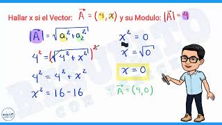 Forma Entendible de Hallar x que es uno de los componentes del vector Vectores en el Plano [upl. by Arait260]