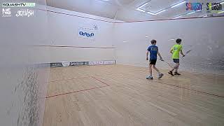 Championnat de France U23  Maison du Squash Court 5  20240317 [upl. by Stephen547]