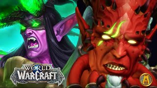 Illidan Destroys Gul’dan amp Kil’jaeden All Memory Cinematics in ORDER WoW Dragonflight [upl. by Tsirc]