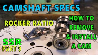 Measuring A Camshaft amp Rocker Arms Camshaft Math Degree Wheel Setup amp More  Project SSR Part 9 [upl. by Airtemad]