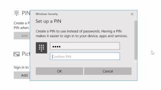 How To Set A Windows 10 Pin Code [upl. by Burton265]