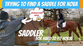 SADDLER VISIT … Time for an expensive new saddle 💵🔥😵‍💫  Horse Vlog [upl. by Bravin]