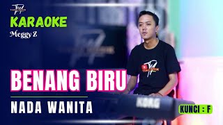 BENANG BIRU KARAOKE  NADA WANITA [upl. by Asilet]