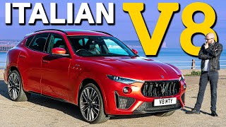 Maserati Levante Trofeo The V8 Ferrari SUV You Can Buy Right Now  Carfection 4K [upl. by Kerk]