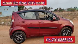 Maruti Suzuki Ritz 2010 vdi model diesel variant low price abi cars arcot [upl. by Ardnahs]