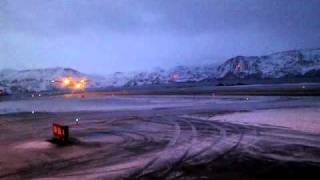 Widerø landing at Honningsvåg Norway [upl. by Saber]