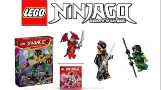 Lego Ninjago 2025 Dragon Rising Season 3 All leaked sets and figures [upl. by Merriott]