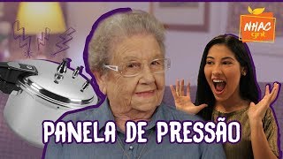 Panela de Pressão Palmirinha dá dicas de como usar panelas e frigideiras 🍳  Chama a Palmirinha [upl. by Ottinger]