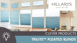 Hillarys TopDown BottomUp Trilite Pleated Blinds [upl. by Uzial346]