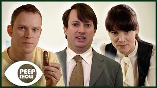 The FUNNIEST Moments of Season 5  Part 1  Peep Show [upl. by Ardnalahs]