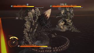 spacegodzilla vs type 3  kiryu vs biollante  godzilla ps4 [upl. by Notsur793]