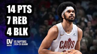 Jarrett Allen vs Raptors 14 pts 7 reb 4 blk  October 23 2024  Regular Season [upl. by Einahpetse]