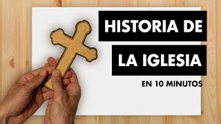 HISTORIA DE LA IGLESIA EN CASI 10 MINUTOS [upl. by Yaresed958]