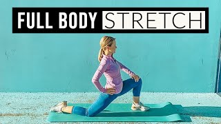 3Min FULL BODY STRETCH and COOL DOWN routine post workout [upl. by Lauraine]