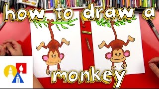 How To Draw A Monkey [upl. by Kellen]