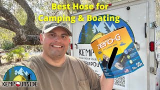 Best Hose for Camping amp Boating  Reviewing the Teknor Apex ZeroG Hose for Your Camper or Boat [upl. by Genet]