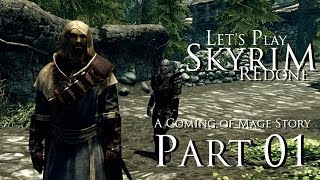 Skyrim A Coming of Mage Story Part 01 Embershard Mine [upl. by Indnahc]