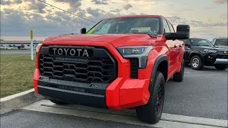 I LOVE The Solar Octane TRD PRO Toyota Tundra 🙌🏼 [upl. by Ilhsa]