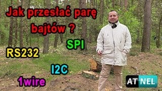 Jak wysłać kilka bajtów przez SPI I2C RS232 [upl. by Randy645]