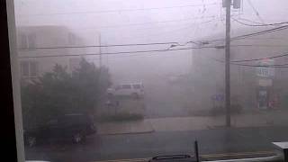 Incredible Microburst Storm in Ocean City NJ 72411 [upl. by Aikkan]