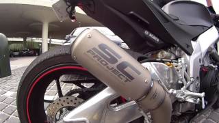 Aprilia RSV4 RR  SC Project CRT  Close Up [upl. by Enegue]