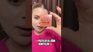 PASTEL CREAM BLUSH ALLIK ✨ mecburen reklam oldu makeup creamblush makyaj allık [upl. by Refennej641]