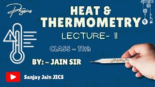 Heat and thermometry lecture 11 viralvideo physics students education trending neet [upl. by Dloniger]