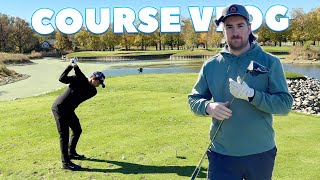 I PLAYED GOLF WITH 2 SUBSCRIBERS IN CHICAGO  9 Hole Scramble  Cantigny Golf Club [upl. by Huebner]