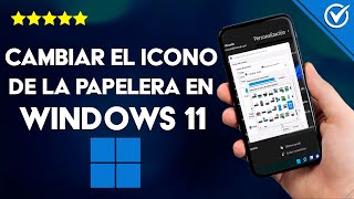 Cómo cambiar el icono de la PAPELERA de reciclaje en WINDOWS 11  La mejor forma [upl. by Ivor884]