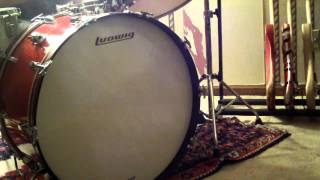 Ludwig Bonham Bass Drum 26 inch  TuningSet Up Test [upl. by Sachi]