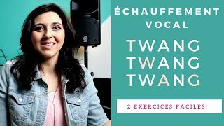 Échauffement vocal rapide le TWANG cours de chant en ligne [upl. by Nomit]