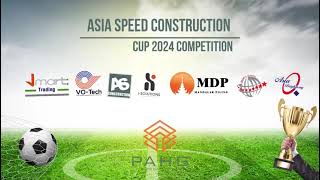 The Open Ceremony of AS Cup 2024 Asia Speed Construction Coltd [upl. by Nairod305]