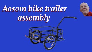 Assembling the Aosom Bike Trailer [upl. by Vas]