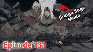 Jiraiya Overpowered Sage Mode Naruto Shippuden Episode 131 Explained [upl. by Boesch]