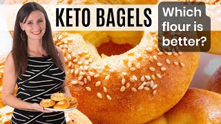 KETO BAGELS Which Is Better Almond Flour Or Coconut Flour [upl. by Cathie]