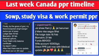 Last week important ppr timeline Todays ppr request timeline canada  Latest Canada PPR [upl. by Acinad]