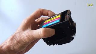 How to remove the Ink Cartridges Holder Epson printer XP320 [upl. by Pavyer]