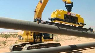 Vlentec Vacuum pipe lifting in Tunisia [upl. by Sherry]