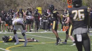 Towson Football Spring Game 2022 [upl. by Agathy]