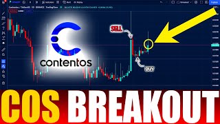 CONTENTOS CRYPTO HUGE BREAKOUT  COS CONTENTOS PRICE PREDICTION [upl. by Nawrocki54]