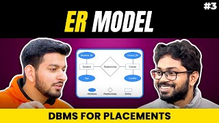 Lecture 3 ER Model Explained  ER Diagram Notations  DBMS for Placements [upl. by Irahcaz]