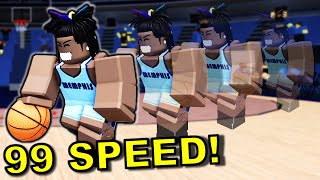 I Gave JA MORANT 99 SPEED in BASKETBALL LEGENDS [upl. by Ziagos]