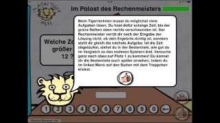 Mildenberger Mathetiger App  iPad Mathe Lernspiel für Grundschüler Demo [upl. by Rojam41]