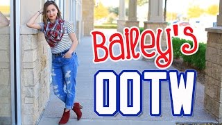 Baileys Outfits of the Week OOTW  Fall Style Lookbook  Brooklyn and Bailey [upl. by Meit]