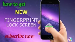 How to get fingerprint screen lock in any android mobile  By The Adviser No1 [upl. by Neitsirk]