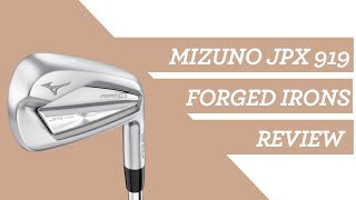 Mizuno JPX 919 Forged Irons A Fitters Review [upl. by Luther]