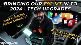 DIY BMW 56 series F10 F18 F12 F13 Qi Wireless Charger installation [upl. by Cash]