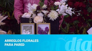 Arreglos florales para pared [upl. by Xenos326]